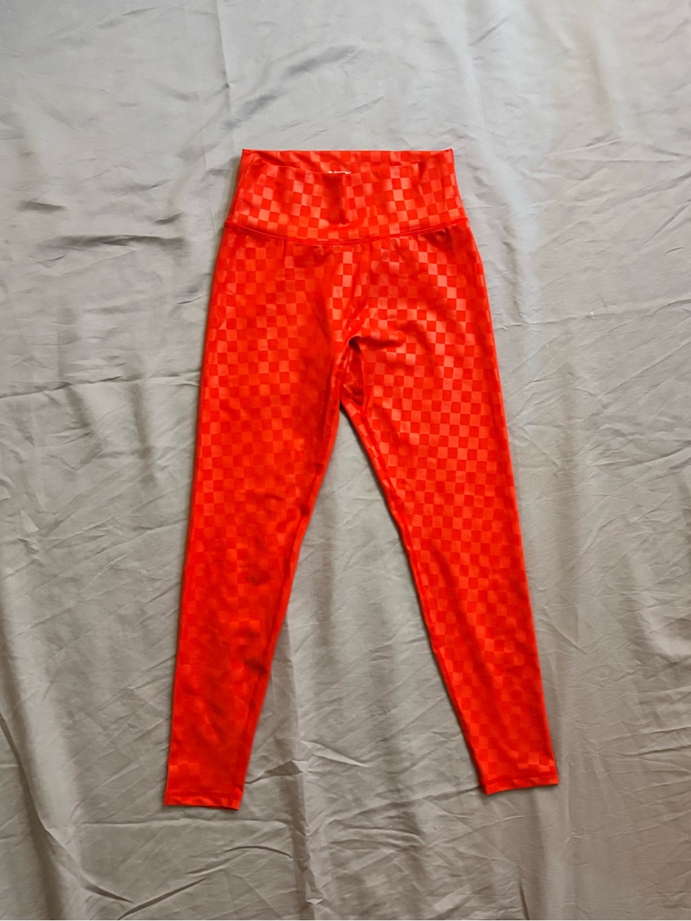 Buff Bunny Red checkered leggings size large
